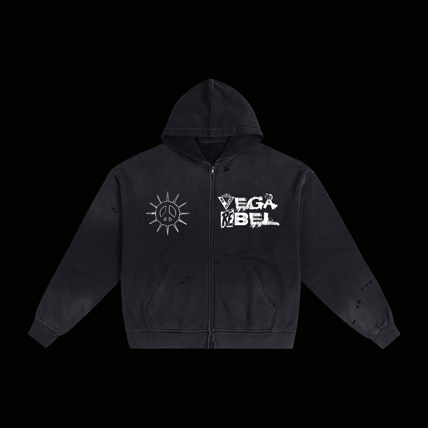 Rebel Vega zip-up