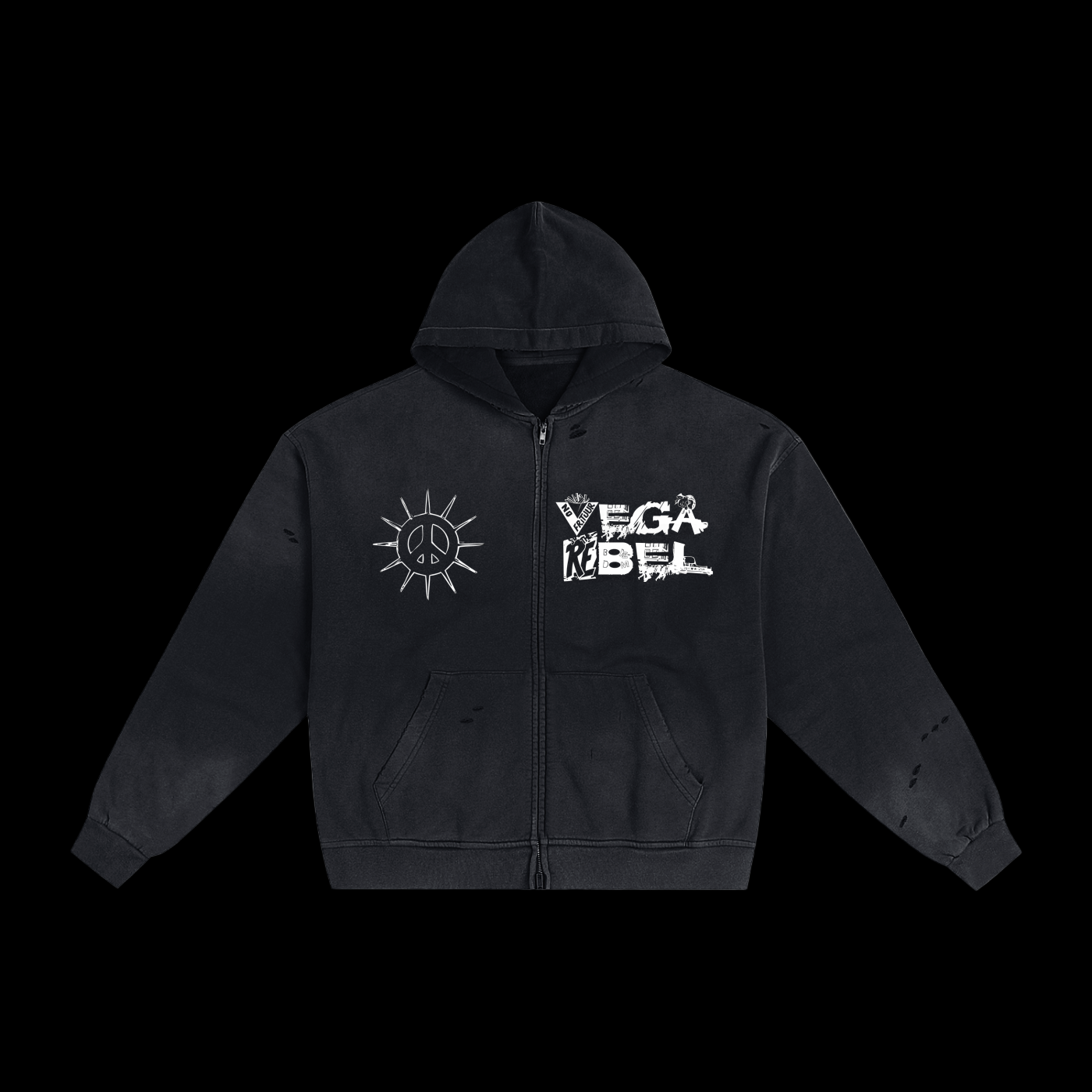 Rebel Vega zip-up